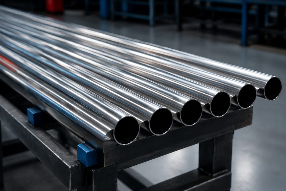 Tube industriel en inox